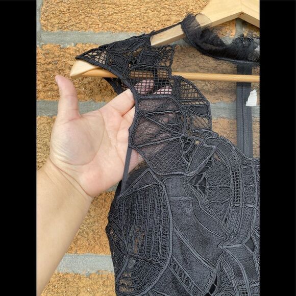 Jonathan Simkhai Lace and Tulle Mini Dress small - Picture 6 of 14